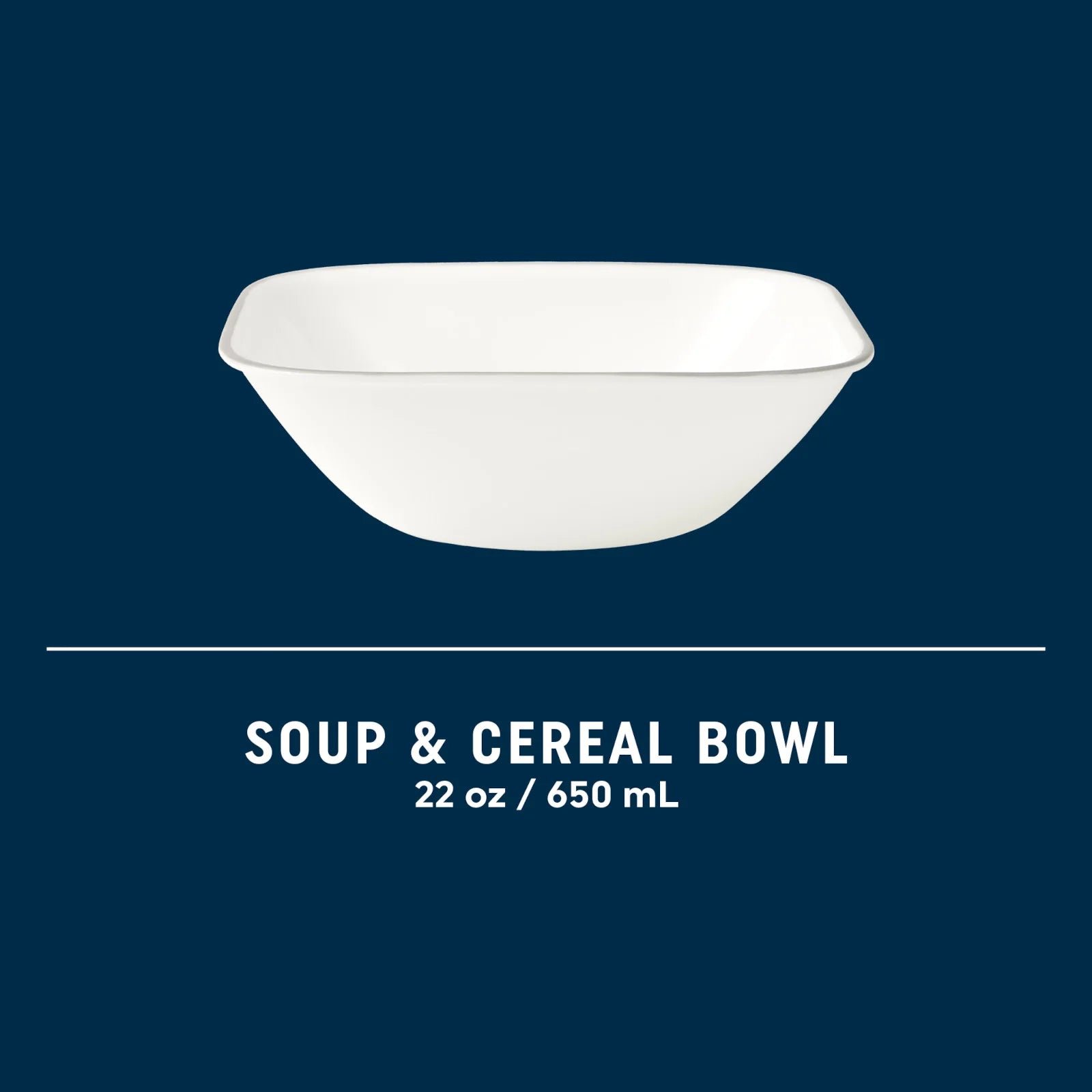 Corelle® Square Wandering Grove 22-ounce Cereal Bowl - Image 4
