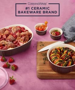 Alternative view of CorningWare® French Colors 12-piece Bakeware Set, Cabernet