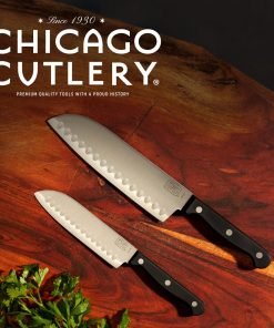 Alternative view of Chicago Cutlery® Essentials™ 2-piece Santoku / Partoku Knife Set