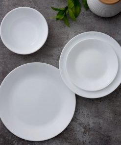 Alternative view of Corelle® Winter Frost White Lunch Plates, 4-pack