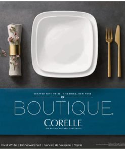 Alternative view of Corelle® Boutique Vivid White 8-piece Dinnerware Set, Service for 4