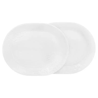 Corelle® Cherish 12.25 Serving Platters, 2-pack