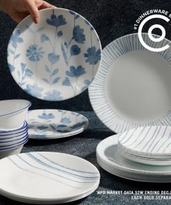 Alternative view of Corelle® Botanical Stripes 18-ounce Cereal Bowls, 6-pack