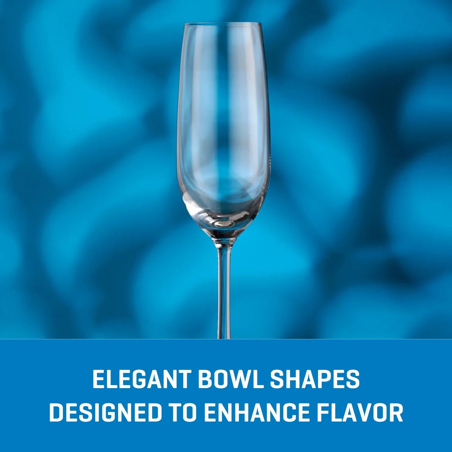 Ocean Glass Matera Champagne Flutes (4-Pieces), 7-ounce, dishwasher safe - Image 4