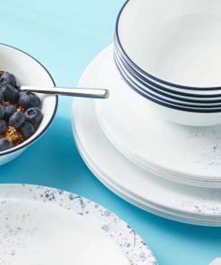 Alternative view of Corelle® Indigo Speckle 18-piece Dinnerware Set, Service for 6