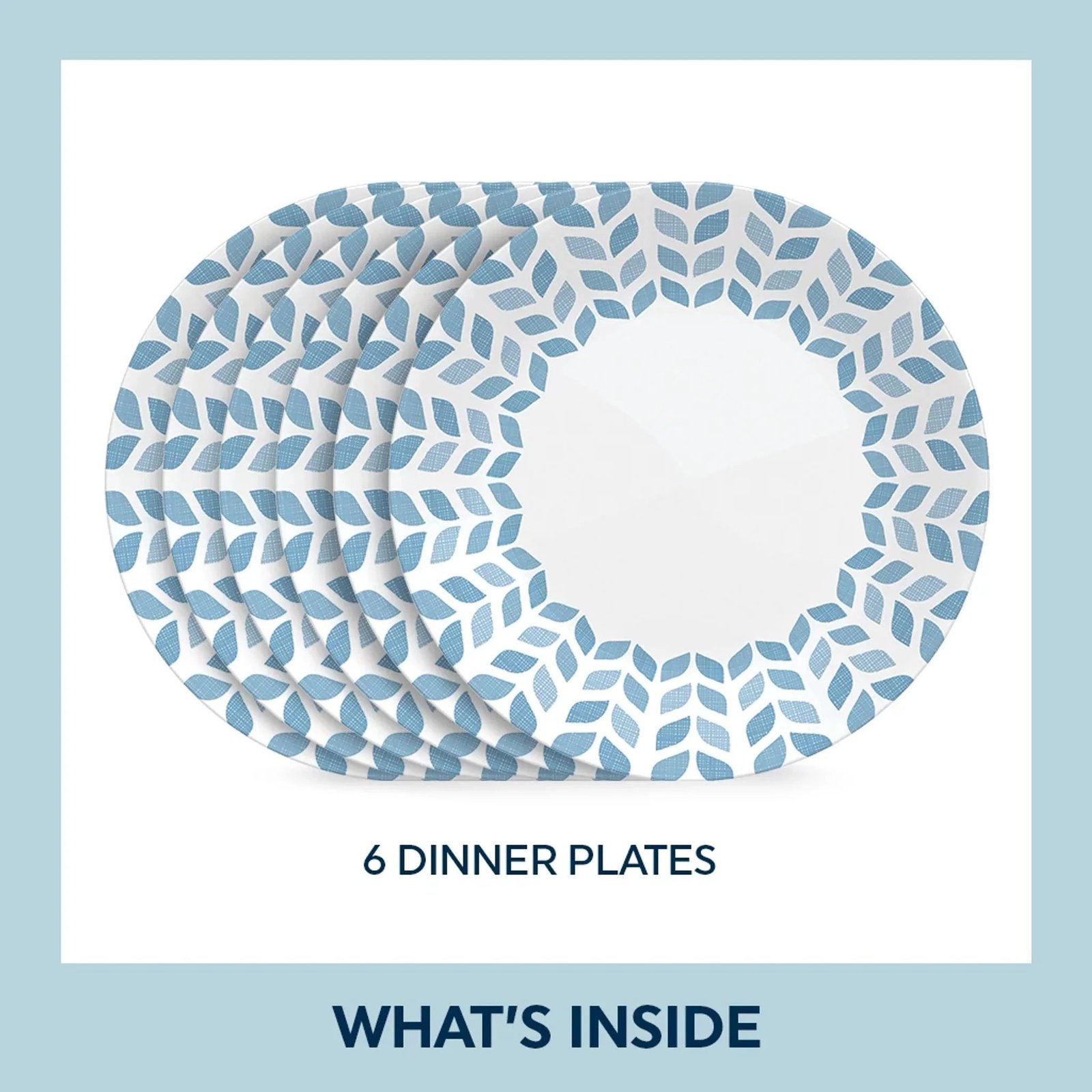 Corelle® Global Collection Northern Pines 10.25 Dinner Plates, 6-pack - Image 8