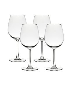 Ocean Glass Matera Red Wine Glasses (4-Pieces), 20-ounce, dishwasher safe