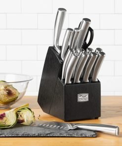 Alternative view of Chicago Cutlery® Malden™ 16-piece Stainless Steel Block Set