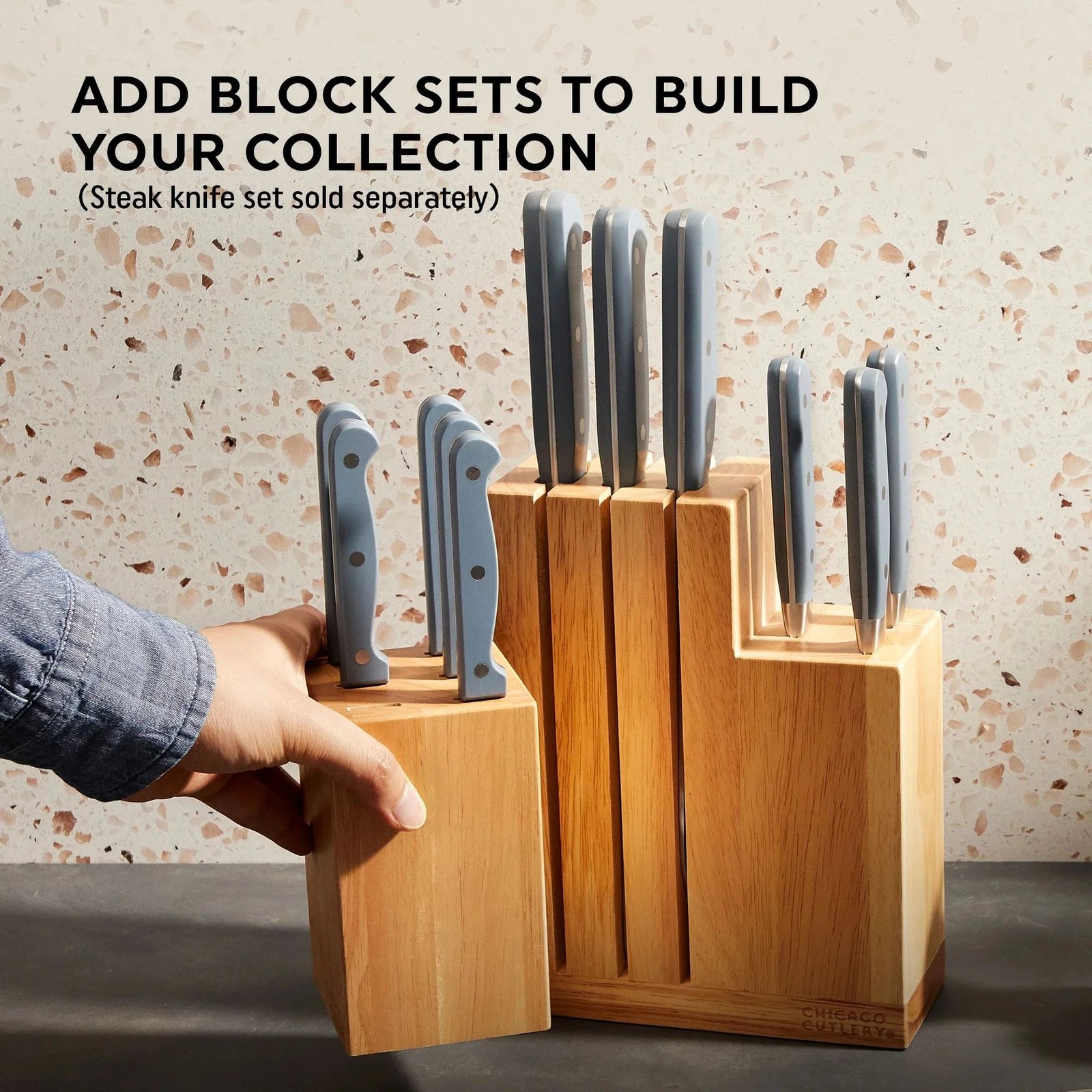 Chicago Cutlery® Halsted 7-piece Modular Block Set - Image 3