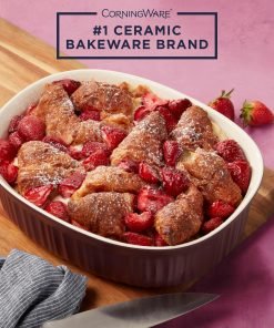 Alternative view of CorningWare® French Colors 2.5-quart Oval Baking Dish, Cabernet