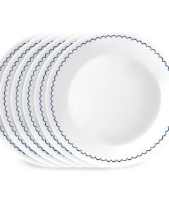 Corelle® Caspian Lace 8.5 Lunch Plate, 6 pack