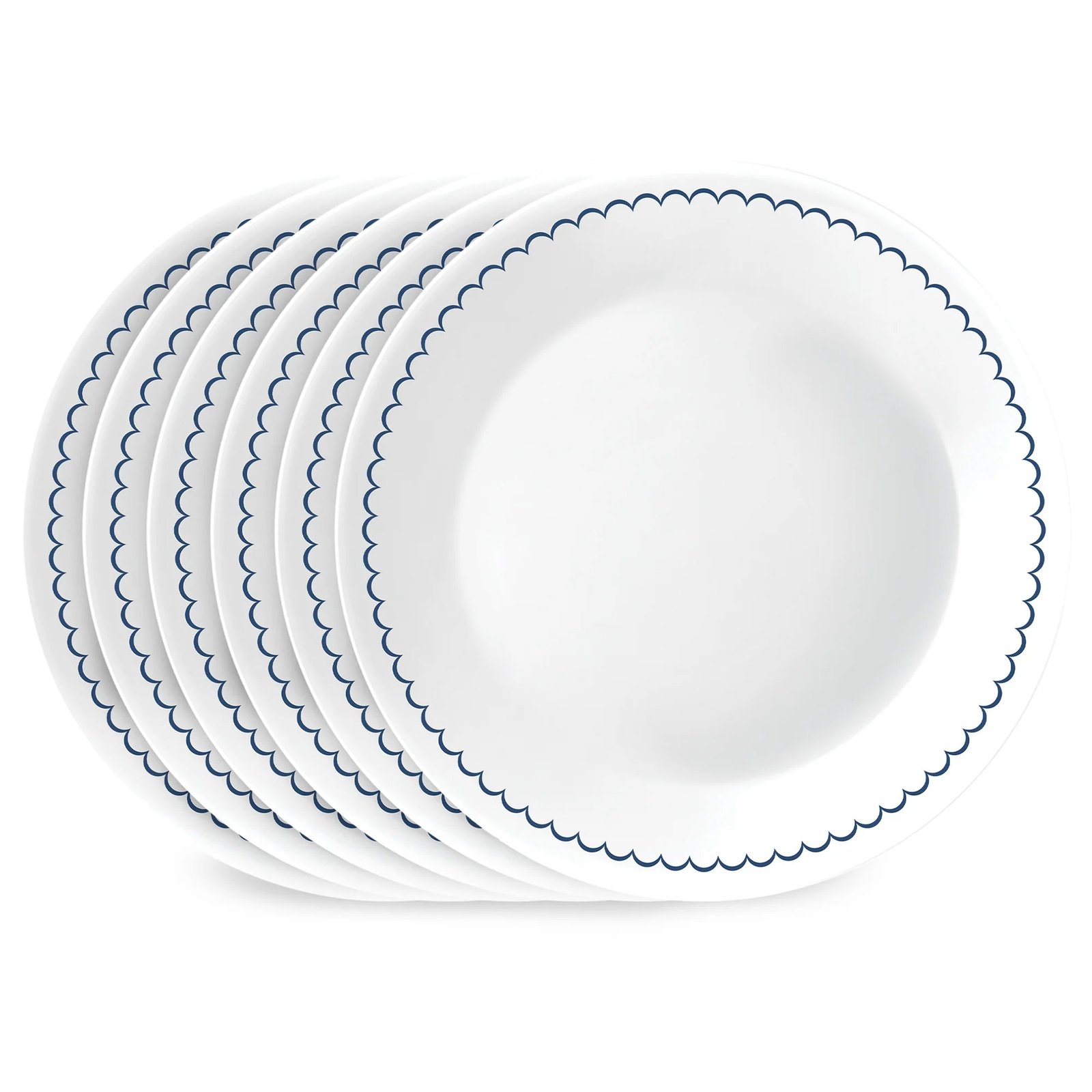 Corelle® Caspian Lace 8.5 Lunch Plate, 6 pack