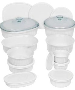 CorningWare® French White® 20-piece Bakeware Set