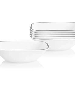 Corelle® Urban Arc Square 22-ounce Cereal Bowl, 6 pack