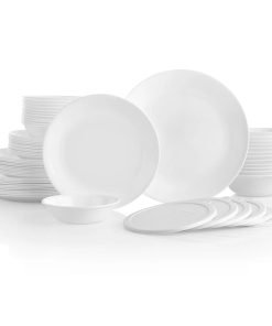 Corelle® Winter Frost White 66-piece Dinnerware Set, Service for 12