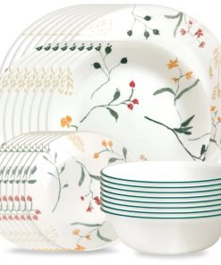 Corelle® Wildflower Scatter 32-piece Dinnerware Set, Service for 8