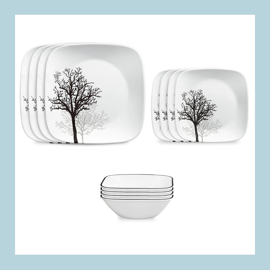 Corelle® Timber Shadows 12-piece Dinnerware Set, Service for 4 - Image 3
