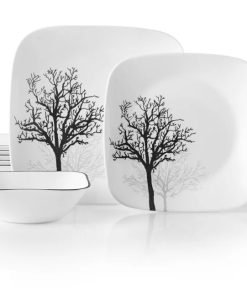 Corelle® Timber Shadows 18-piece Dinnerware Set, Service for 6