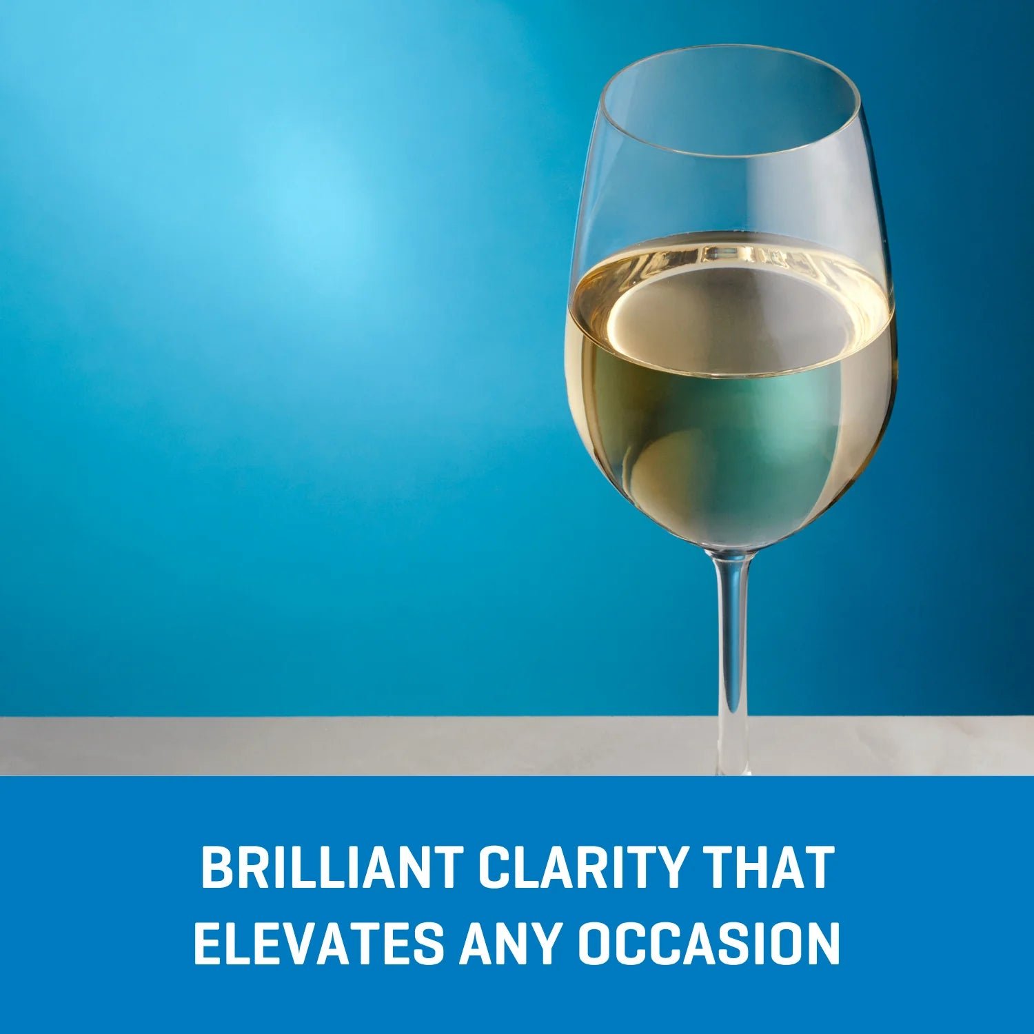 Ocean Glass Matera White Wine Glasses (4-Pieces), 14-ounce, dishwasher safe - Image 7