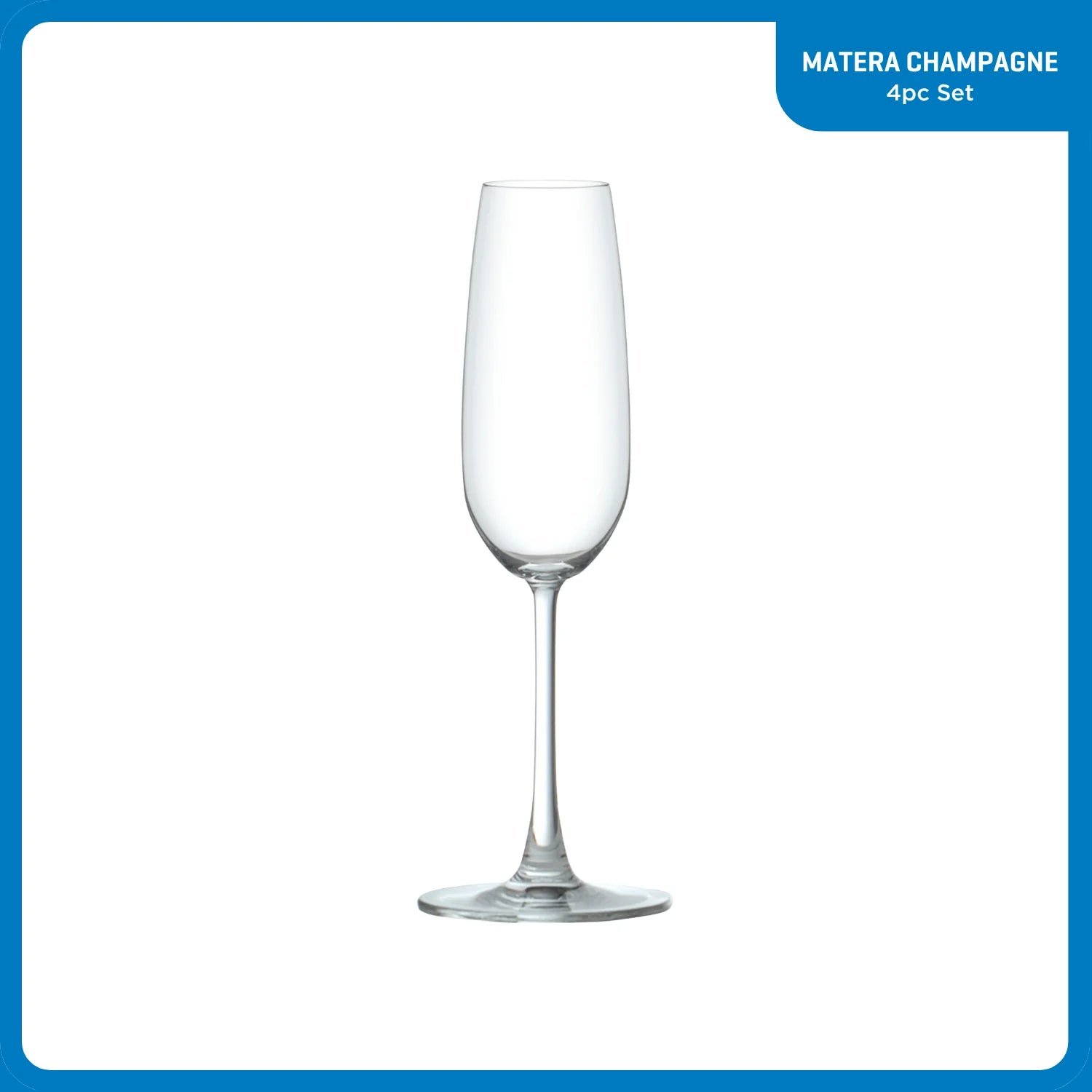 Ocean Glass Matera Champagne Flutes (4-Pieces), 7-ounce, dishwasher safe - Image 7