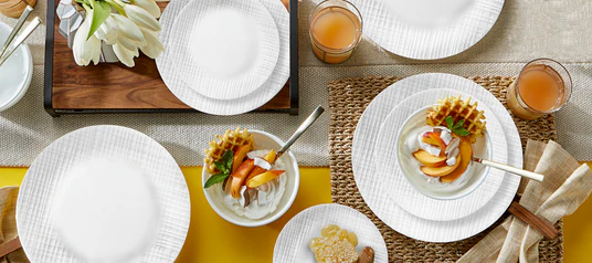 Corelle Linen Weave Collection